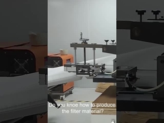 Material para filtro de ar com elementos HEPA