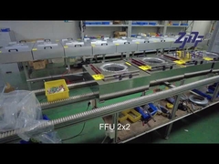 Unidade de filtro de ventilador FFU de aço inoxidável com filtro HEPA e controlo do sistema