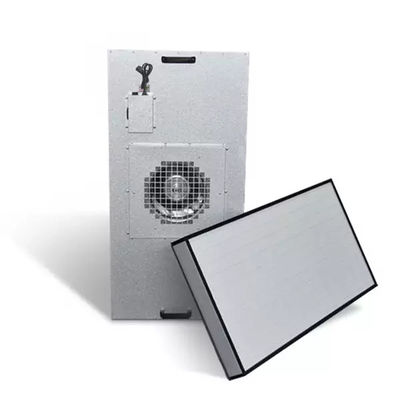 Unidade de filtro de ventilador HEPA FFU CE SUS304 para capota de fluxo laminar de ar grande H13 H14