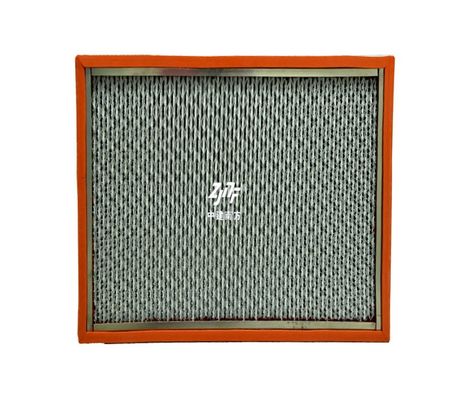 Indústria Fábrica Semicondutor H14 H13 250°C Fibra de vidro HEPA Filtro, Painel de filtro de ar HEPA resistente a altas temperaturas