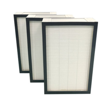 Filtro de ar de fibra de vidro ultrafina, sala limpa Filtro HEPA H13 H14 U15 99,99% Eficiência