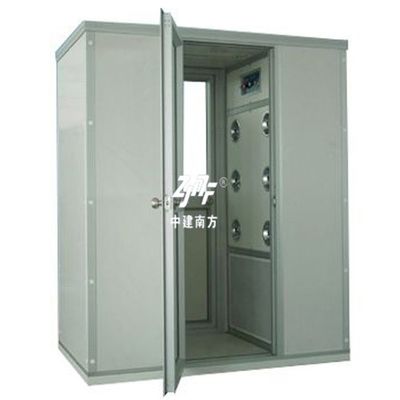 Duche de ar personalizado de sala limpa com porta de design flexível Dimensão interna e geral personalizada