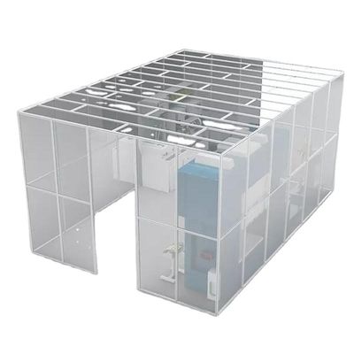 OEM ODM Sistema de cabine de sala limpa 99,99% ISO 5 6 7 8 Classe 10 100 1000
