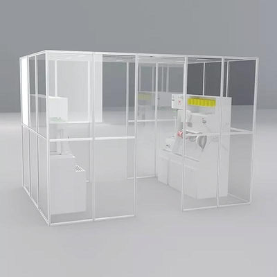 Controle de umidade Sala estéril Tenda Procedimentos operacionais rigorosos para operações de sala limpa