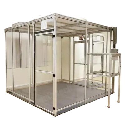 ISO Modular Clean Room Booth Classe personalizada 100-100000 Para laboratório