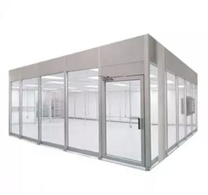 Laboratórios de salas limpas modulares de aço laminado a frio/aço inoxidável com sistema avançado de limpeza de ar