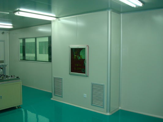 Sala limpa de laboratório GMP personalizada classe 100 ISO 5 6 7 8 Sistema de HVAC padrão modular portátil livre de poeira