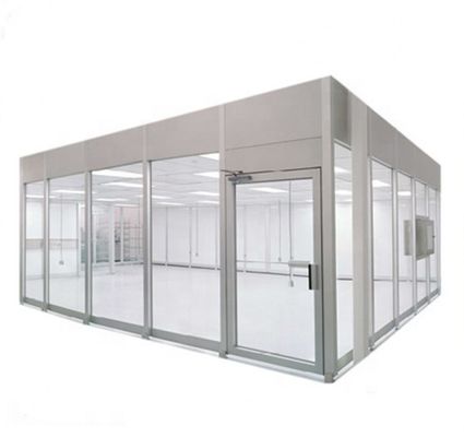 Câmara móvel sem partículas e sem poeira com ventilador e acessórios Procedimentos operacionais rigorosos e controle de temperatura