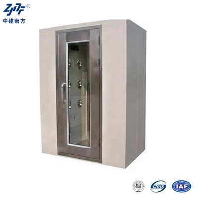 380V/50HZ chuveiro de ar de sala limpa com 22-25 M/s velocidade do ar do bico