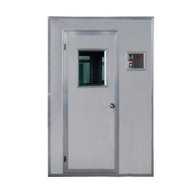 Controle de voz inteligente chuveiro de ar de sala limpa industrial sistema inteligente 0.3um 50HZ bico de sopro único