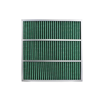 G3 G4 Prefiltro de ar 5um Painel dobrável retangular para substituição de HVAC