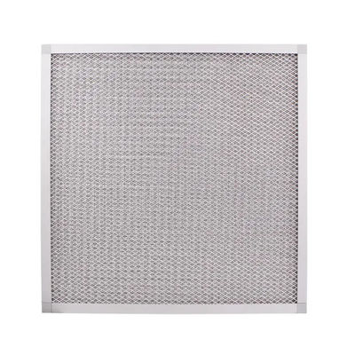 Metal Mesh Air Pre Filter Rectangular Para Filtração de Sala Limpa Sistema HVAC