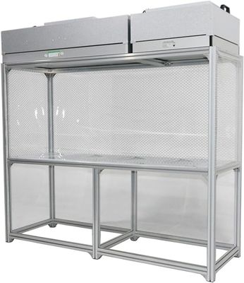 4x2 2x2 Laminar Fluxo Capuz de fumaça, horizontal vertical Laminar Fluxo Capuz gabinete