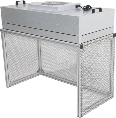 50HZ 60HZ Capuz de fluxo vertical, HEPA H14 FFU 110V 220V Capuz de fluxo de ar laminar