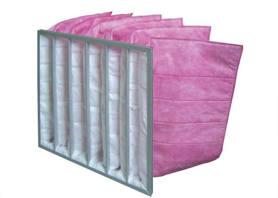 Alumínio Fame Eficiência Média Filtro de Ar de Saco de Bolso F8 F9 sintético 95% Com Material de Quadro de Alumínio