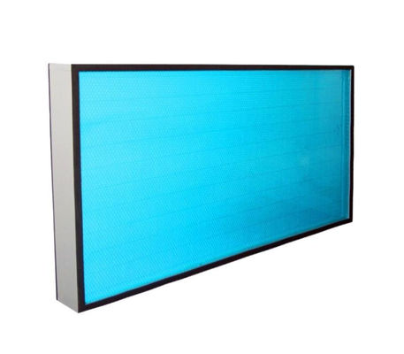 Filtro HEPA de poliéster HVAC com caixa de PP 100% RH Umidade EVA/EPDM