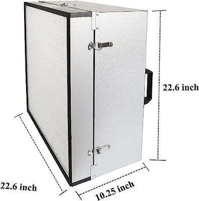 1175*575*320 mm Quadro de aço inoxidável Unidade de filtro de ventilador FFU para instalações médicas