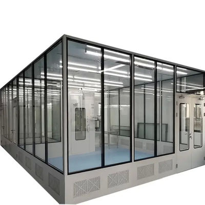Fabricantes de salas limpas modulares com 99,99% de eficiência de filtragem e altas taxas de troca de ar