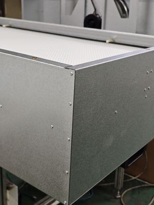 110V/120V 50HZ/60HZ FFU Eficiência da unidade de filtro de ventilador 99,99% H14 aço inoxidável/quadro de alumínio para suas necessidades