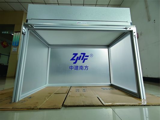 Fabricação livre de contaminação Compartimento laminar acrílico de fluxo de ar 1175*575*320MM FFU Tamanho 99,99% Eficiência do filtro