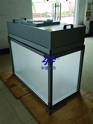 Capuz de fluxo laminar acrílico Estrutura de alumínio FFU Bancos de trabalho limpos Unidade de filtro de ventilador HEPA para salas limpas Biotecnologia Farmacêuticos Fabricação de eletrônicos e dispositivos médicos