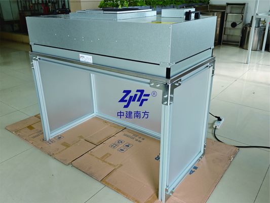 Eficiência de ar limpo de 99,99% Capuz de fluxo laminar com banco de trabalho de fluxo de ar horizontal