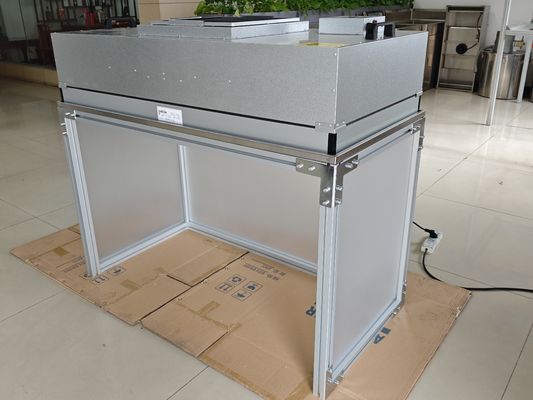 Banco livre de poeira Fluxo de ar horizontal HEPA Capuz de ar limpo para sala limpa