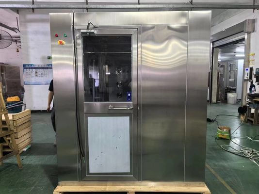Produtos industriais livres de poeira Chuveiro a ar com máquina de limpeza única