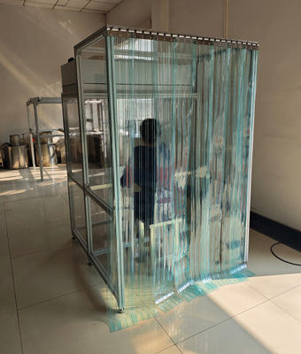 20% 30% de abastecimento de ar fresco Quarto limpo com aço inoxidável / aço galvanizado e 99,99% eficiência de filtro 0,3um