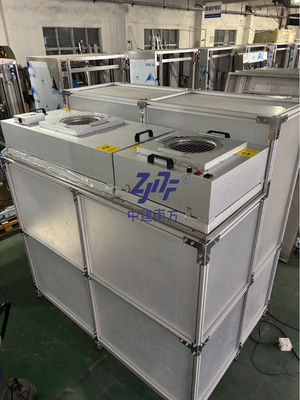 Cabine de Sala Limpa com Modularidade Flexível e Enclausuramento Transparente para Espaço Personalizável