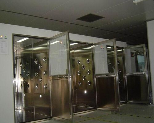 quality ZJNF ISO Standard CE Certificated Cleanroom Cargo People Entrance Air Shower factory