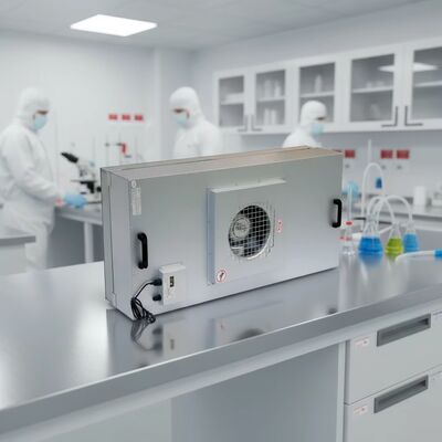 quality H14 HEPA Fan Filter Unit with SUS304 Stainless Steel Frame and Three-Speed Control for Cleanrooms factory