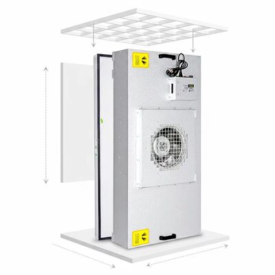 quality High Efficiency 99.99% HEPA Fan Filter Unit with SUS304 Stainless Steel and Three-Speed Control factory