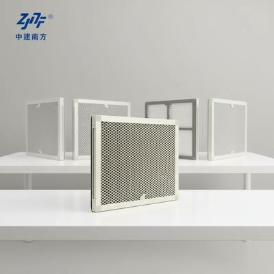 Filtro de purificador de ar ZJNF H13 HEPA com 99,99% de eficiência de filtragem e meios de fibra de vidro para sistemas industriais de HVAC