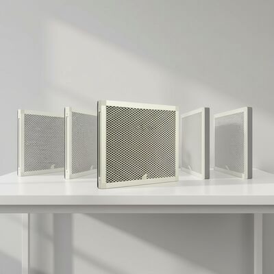 quality Filtro de painel HEPA H14 durável com 99,99% de eficiência e precisão de filtragem de 0,3um usando mídia de fibra de vidro factory
