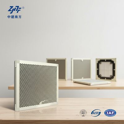 quality Painel de precisão de filtragem personalizado de 0,3um Filtro HEPA com teste de vazamento de 99,99% e mídia de fibra de vidro para aplicações industriais factory
