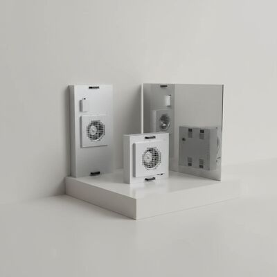 Unidade avançada de filtro de ventilador H14 HEPA com eficiência de 99,99% em aço inoxidável SUS304 e controle de três velocidades para salas limpas