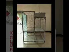 10-14 dias de tempo de entrega Quarto limpo com fluxo laminar e 99,999% de eficiência em 0,3 um filtros Hepa